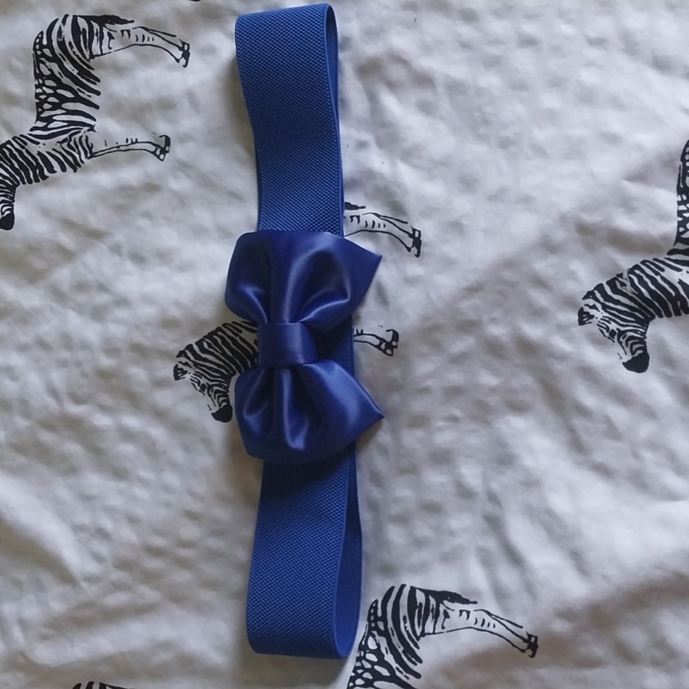 Blue Dress Belt